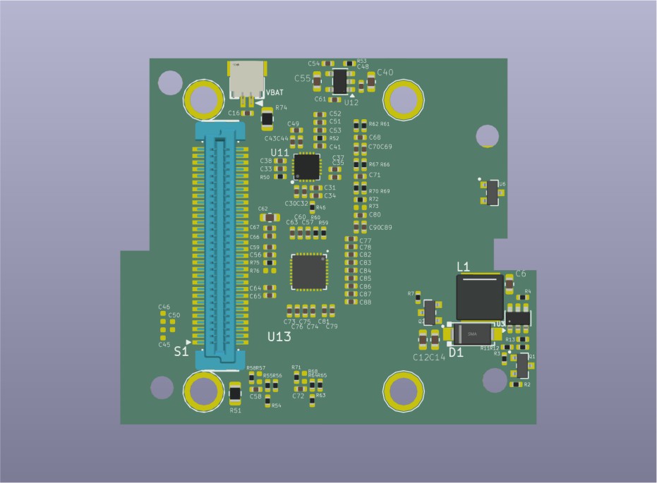 YeaCreate-ESP32-P4-BODY外围板